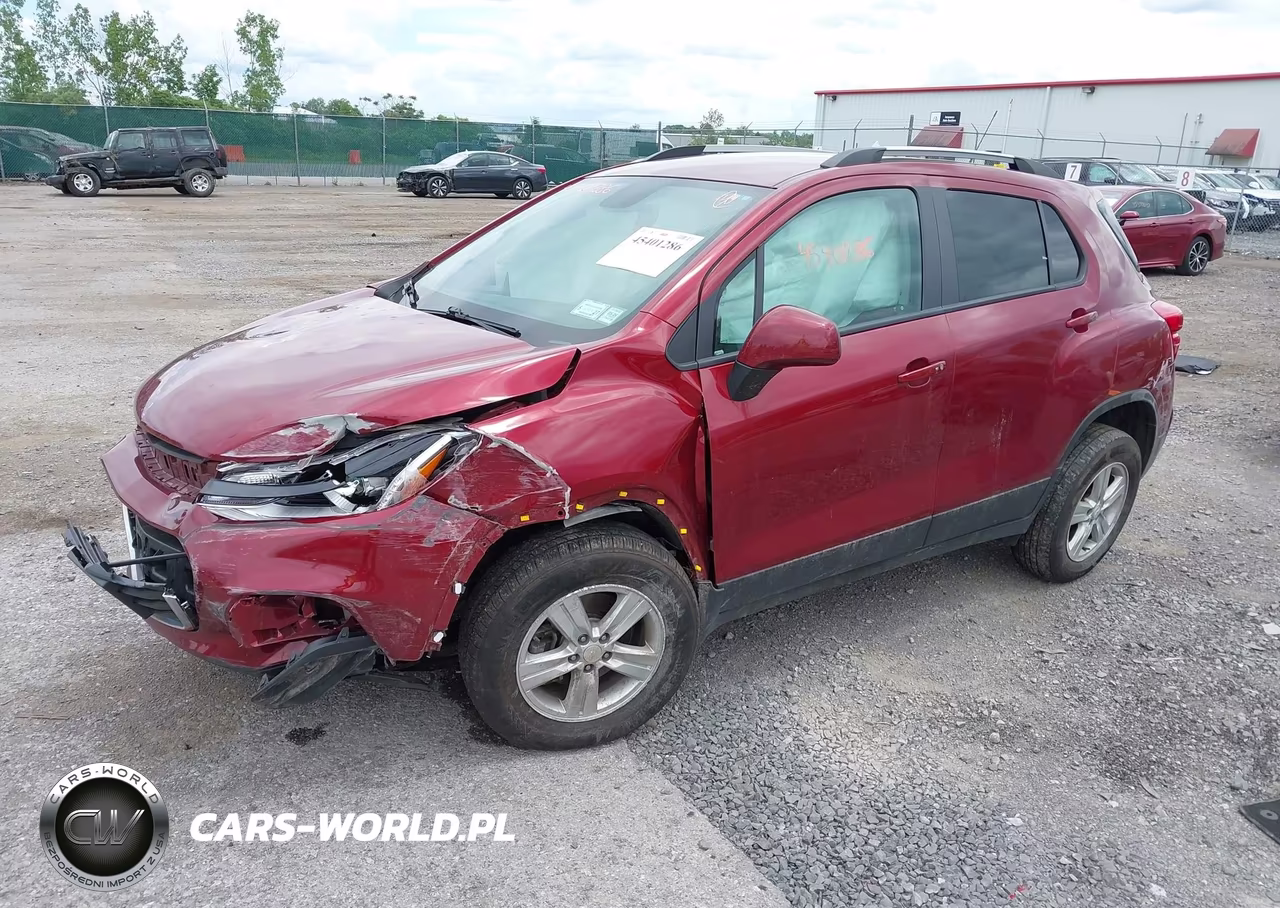 2022 Chevrolet Trax Awd Lt VIN:KL7CJPSM9NB515073 - 2