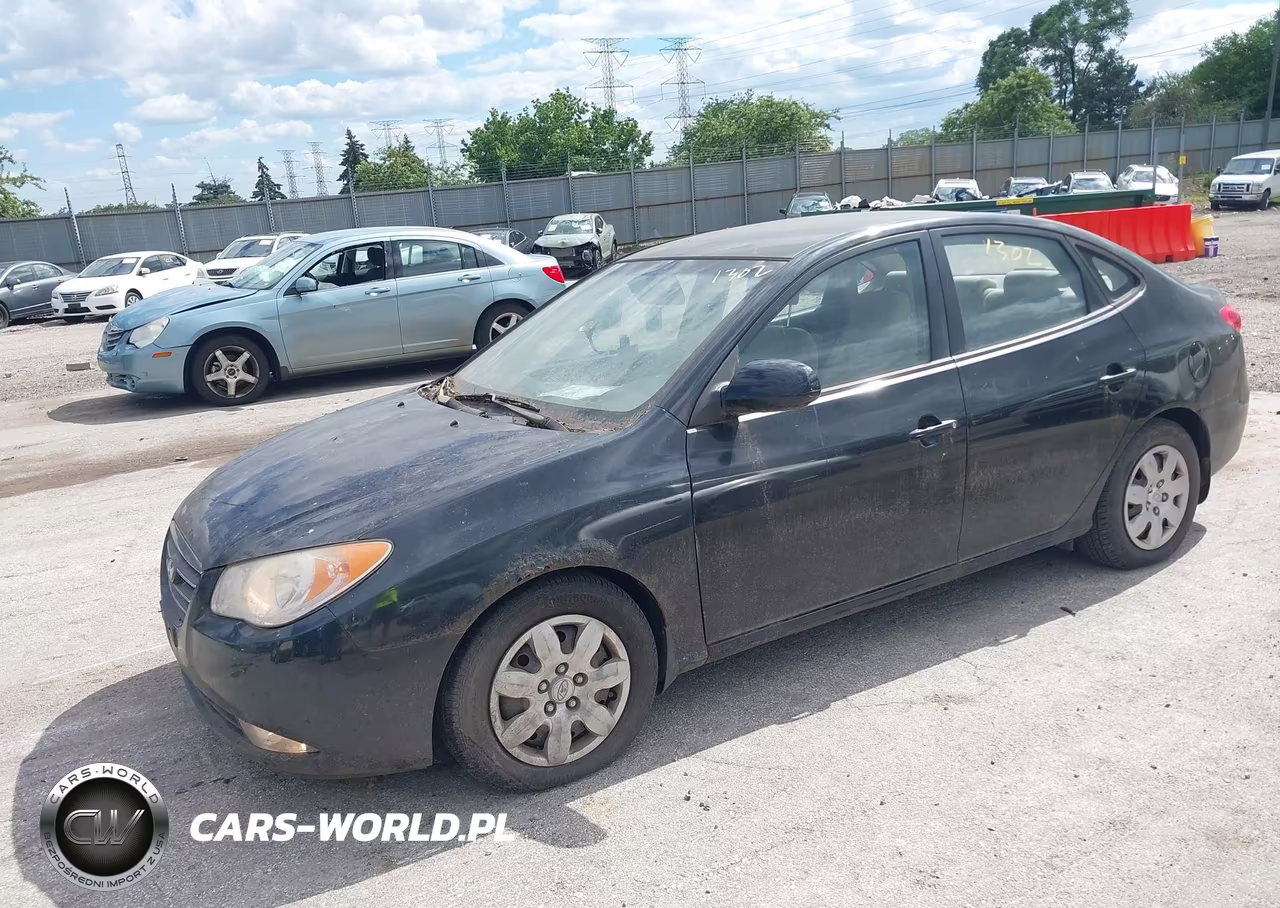2008 Hyundai Elantra Gls-Se VIN:KMHDU46D28U274467 - 2