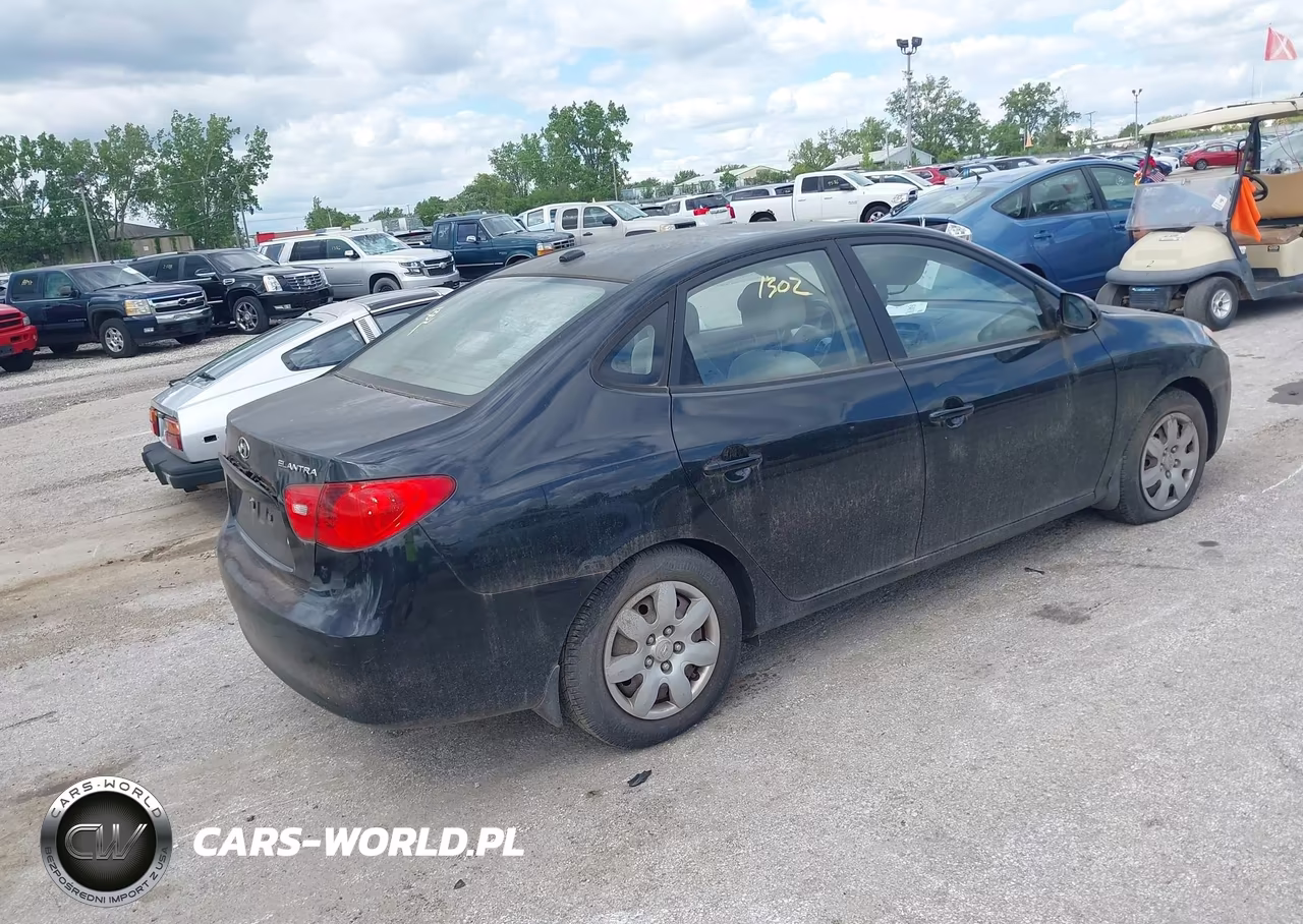 2008 Hyundai Elantra Gls-Se VIN:KMHDU46D28U274467 - 4