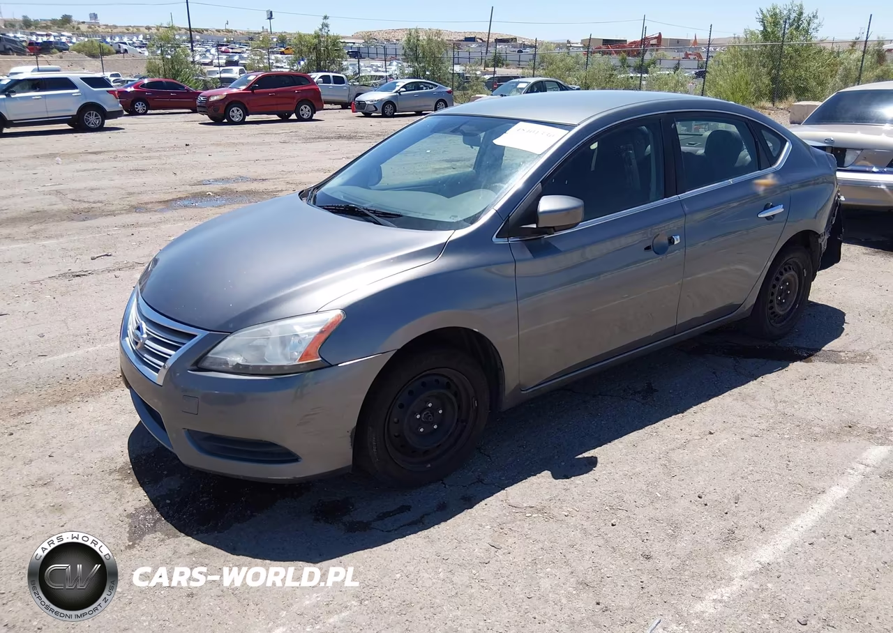 2015 Nissan Sentra Sv VIN:3N1AB7AP5FL691091 - 2