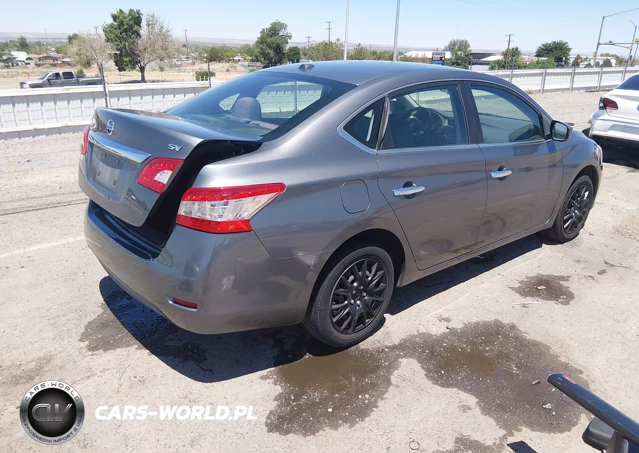 2015 Nissan Sentra Sv VIN:3N1AB7AP5FL691091 - 4