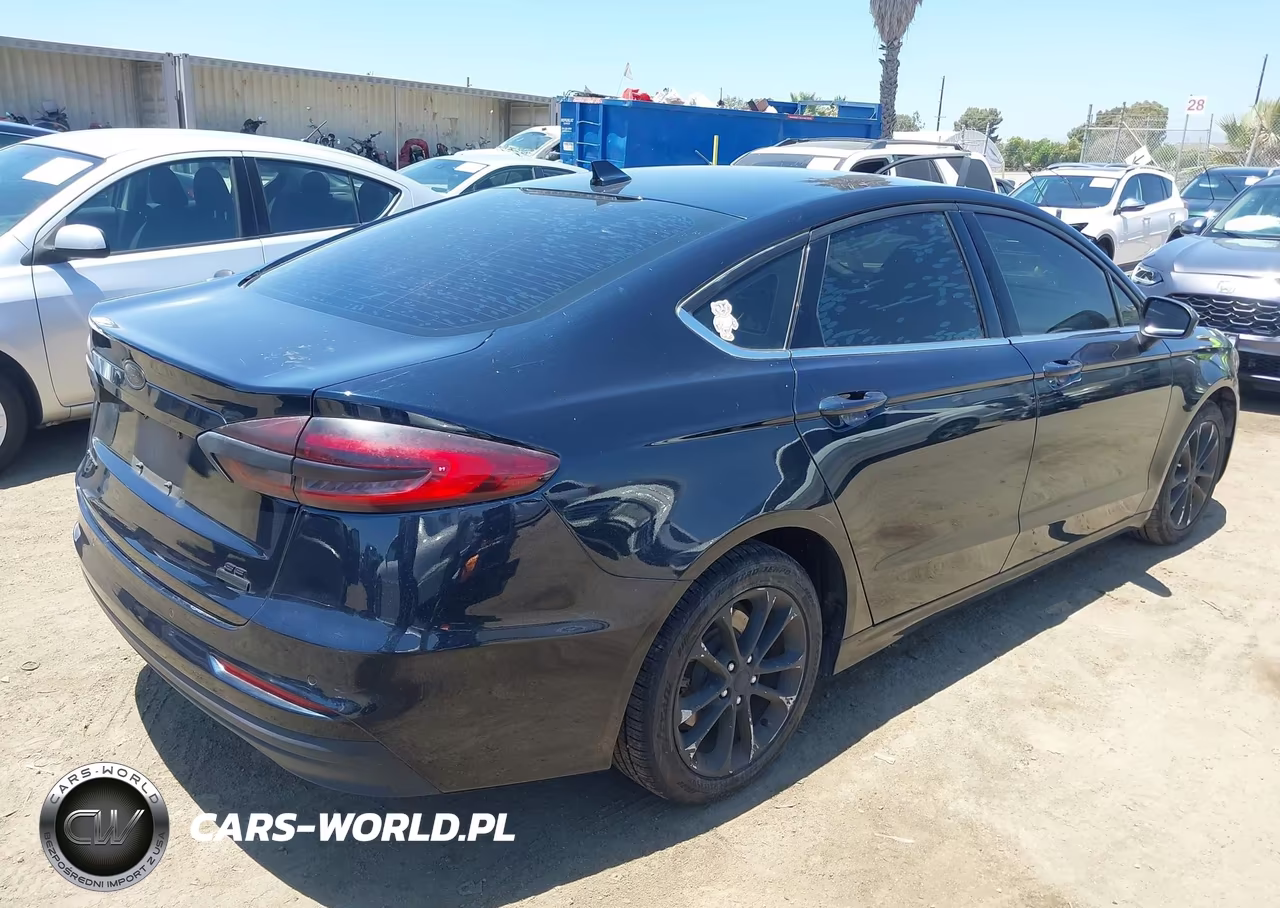 2020 Ford Fusion Hybrid Se VIN:3FA6P0LU6LR199229 - 4