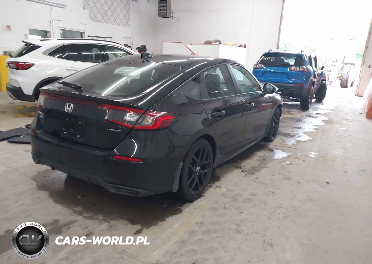 2025 Honda Civic Sedan Sport VIN:19XFL2H86SE023025 - 4