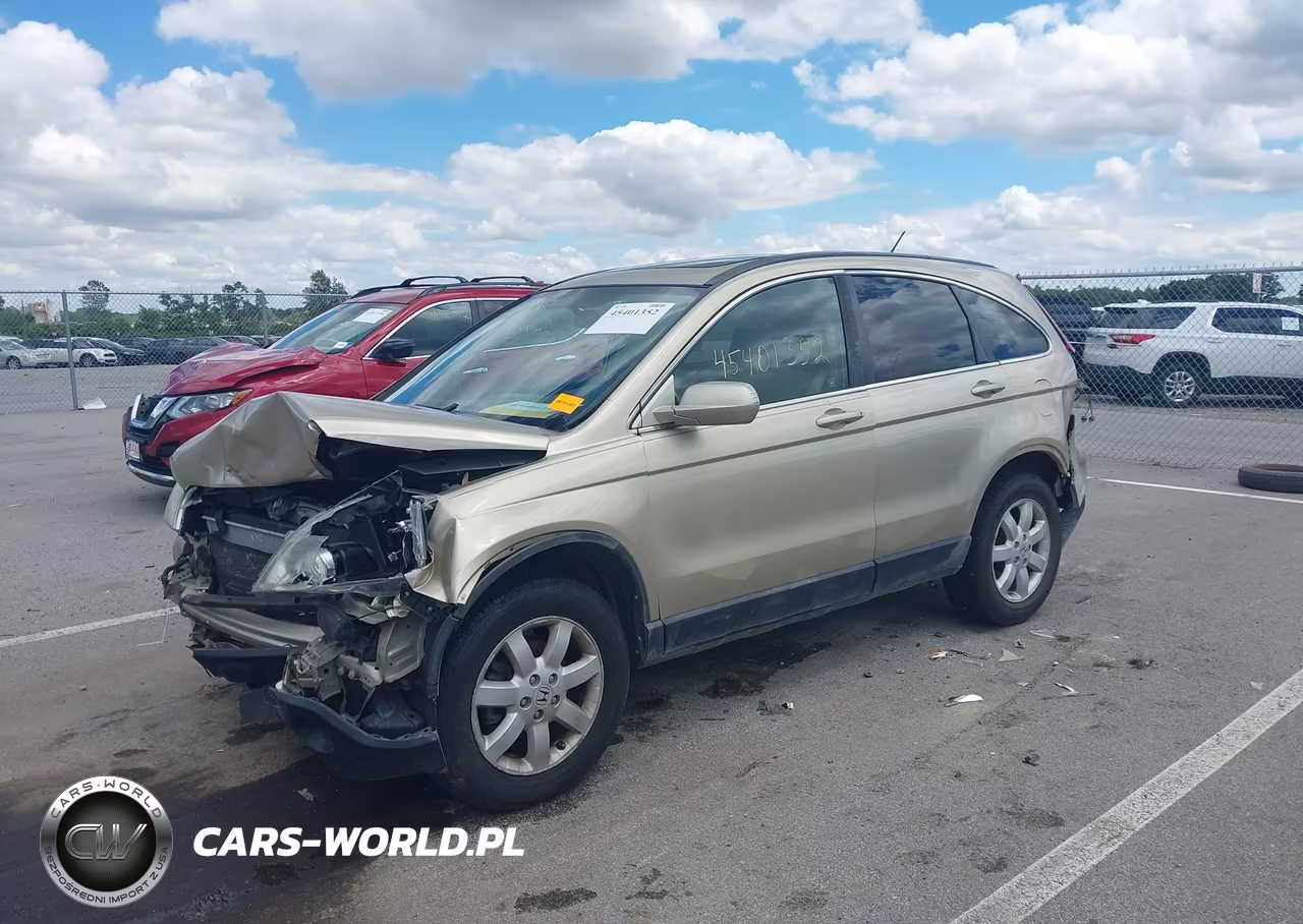 2008 Honda Cr-V Ex-L VIN:5J6RE48788L007624 - 2