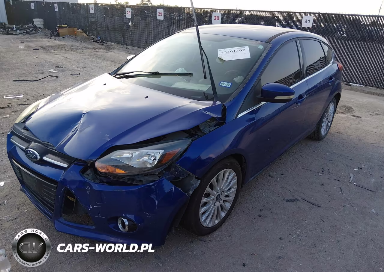 2012 Ford Focus Titanium VIN:1FAHP3N25CL413583 - 2
