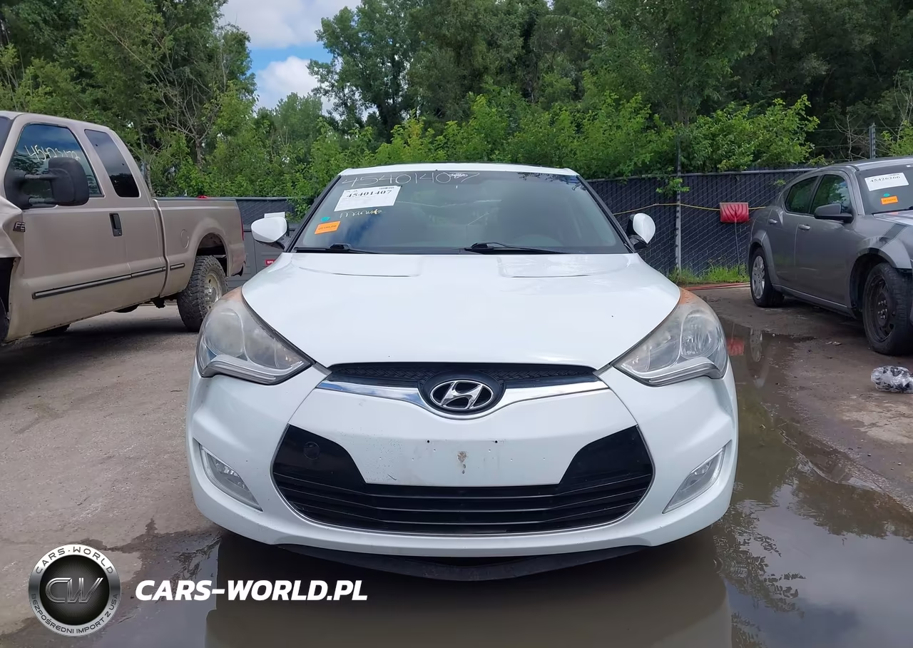 2014 Hyundai Veloster Base W-Black VIN:KMHTC6AD5EU213305 - 12