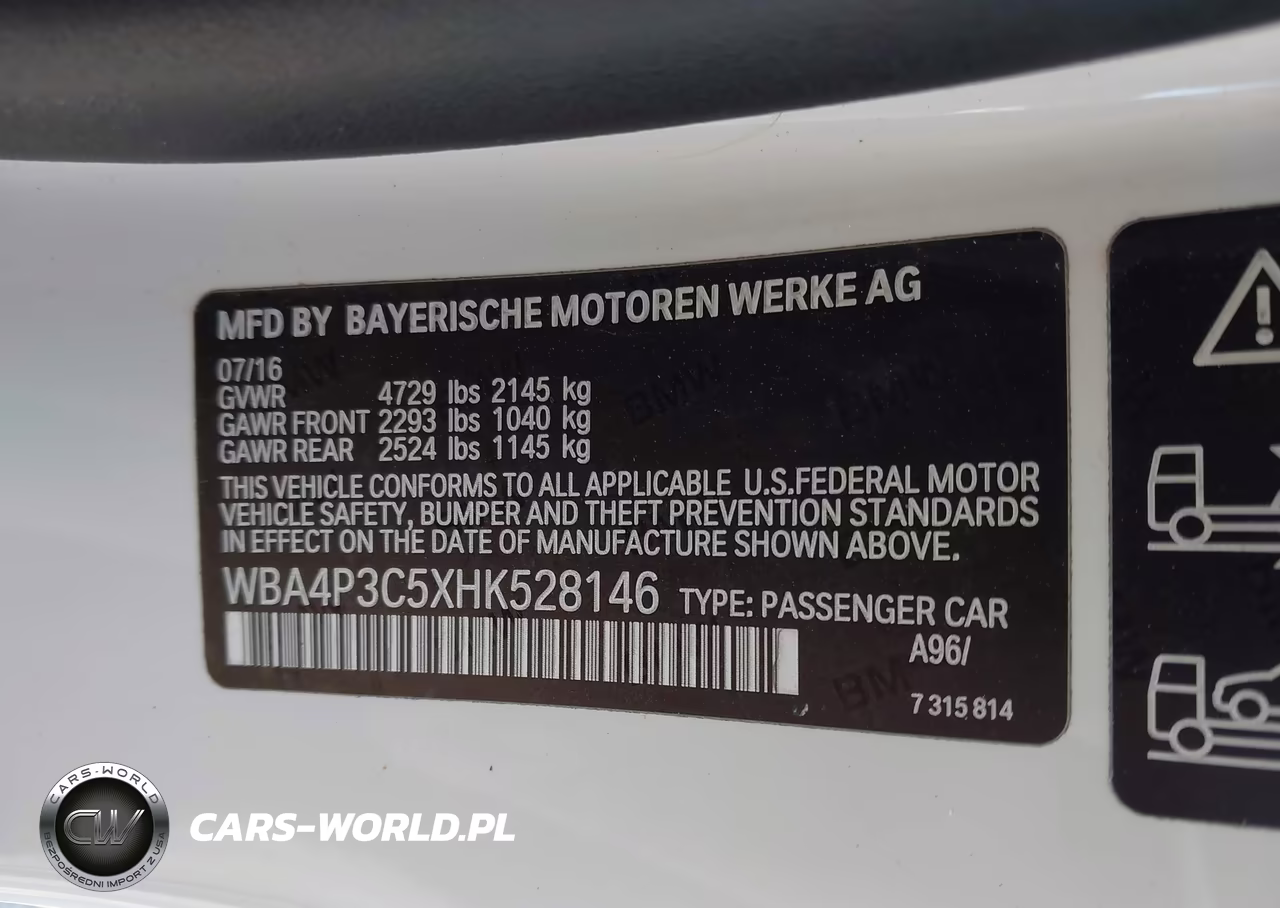 2017 BMW 440I xDrive VIN:WBA4P3C5XHK528146 - 9