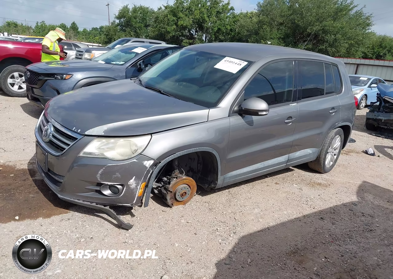2010 Volkswagen Tiguan S VIN:WVGAV7AX9AW512019 - 2