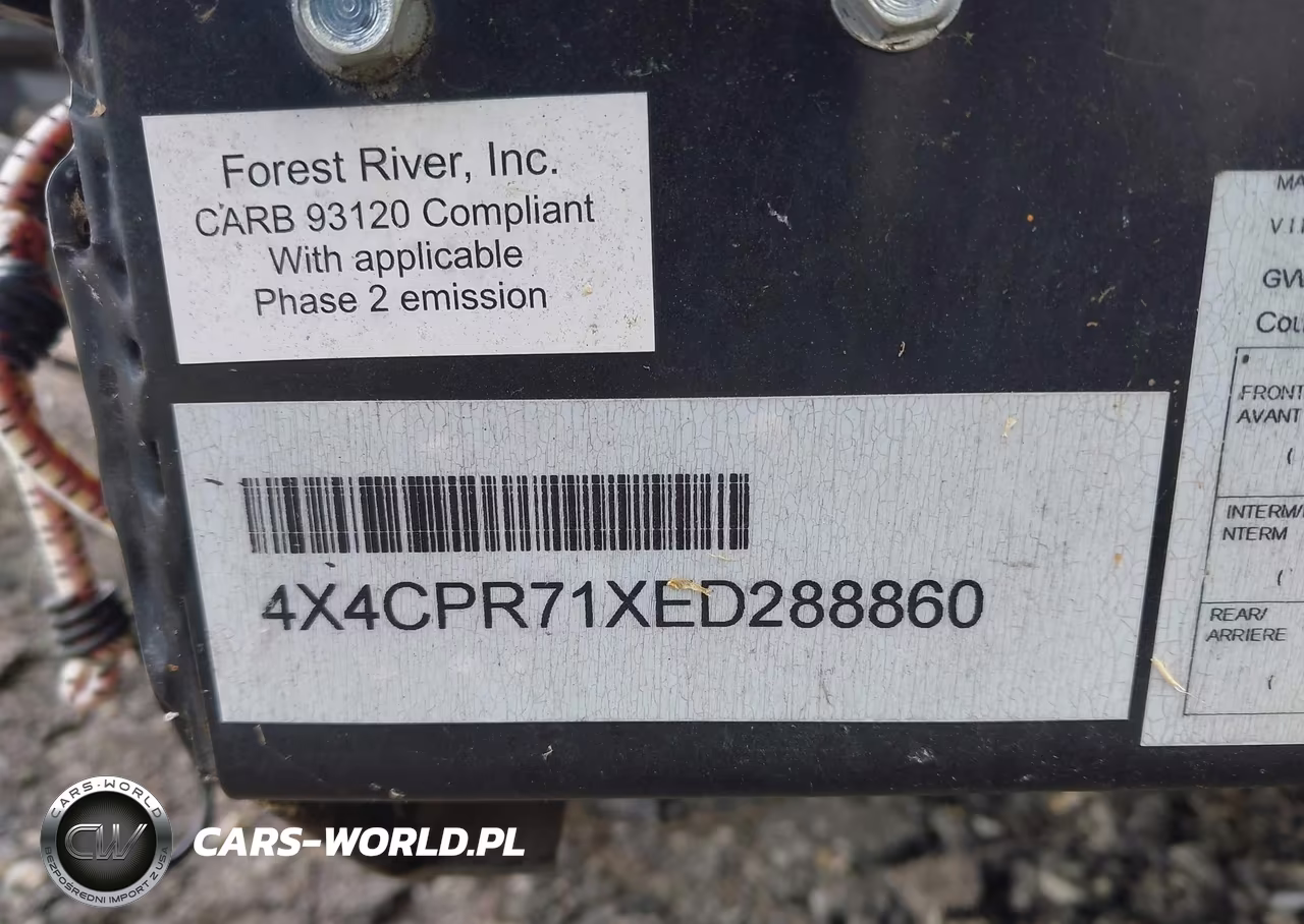 2014 Forest River Other VIN:4X4CPR71XED288860 - 9