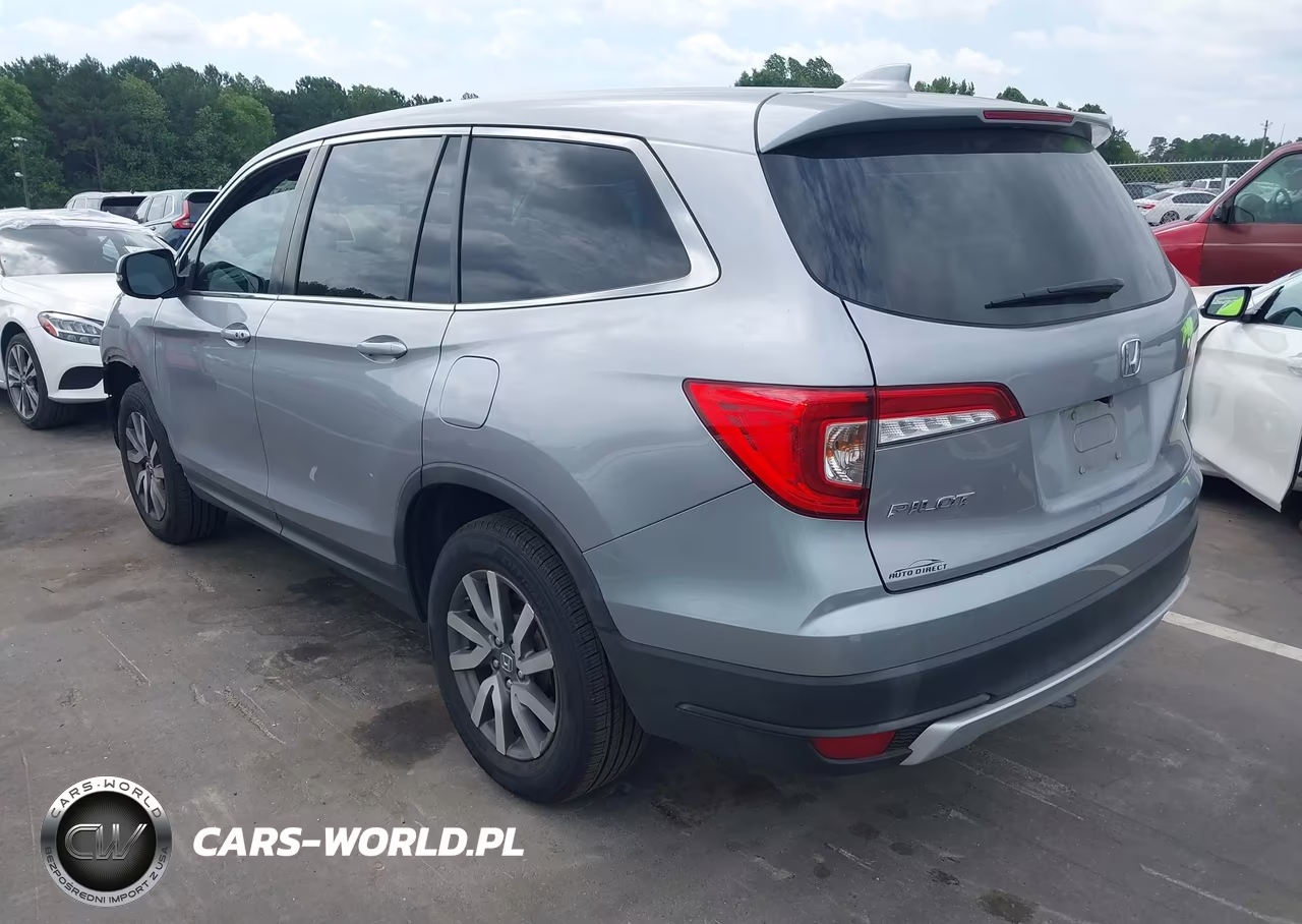 2021 Honda Pilot Awd Ex VIN:5FNYF6H32MB025993 - 3