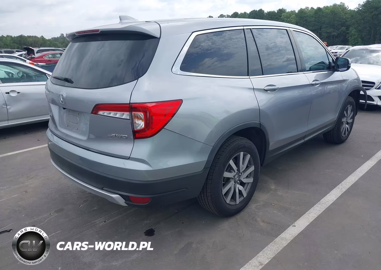 2021 Honda Pilot Awd Ex VIN:5FNYF6H32MB025993 - 4