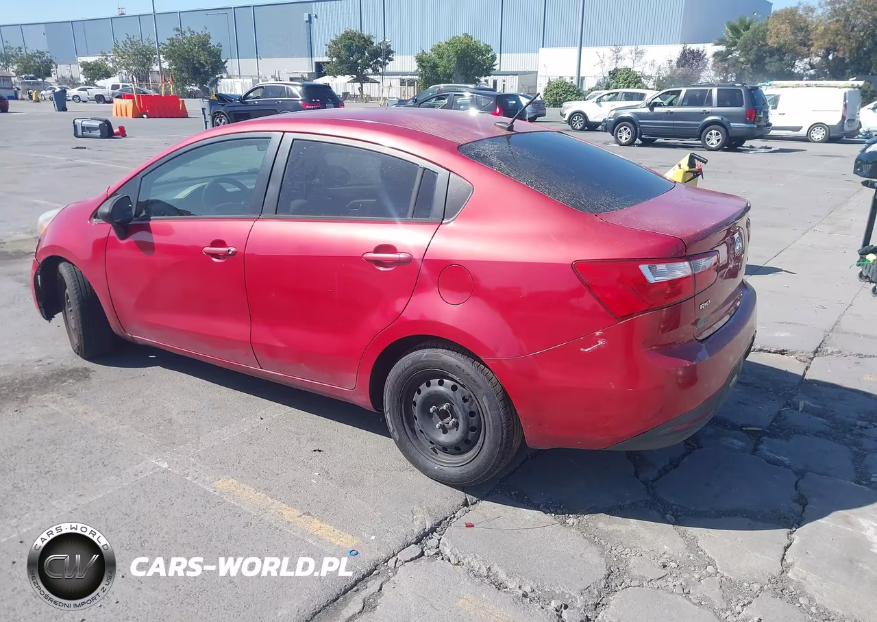 2014 Kia Rio Lx VIN:KNADM4A31E6332584 - 3