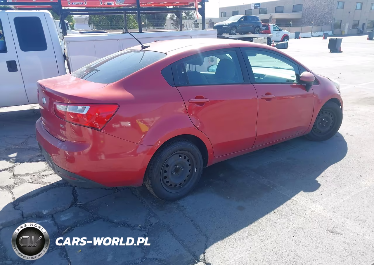 2014 Kia Rio Lx VIN:KNADM4A31E6332584 - 4