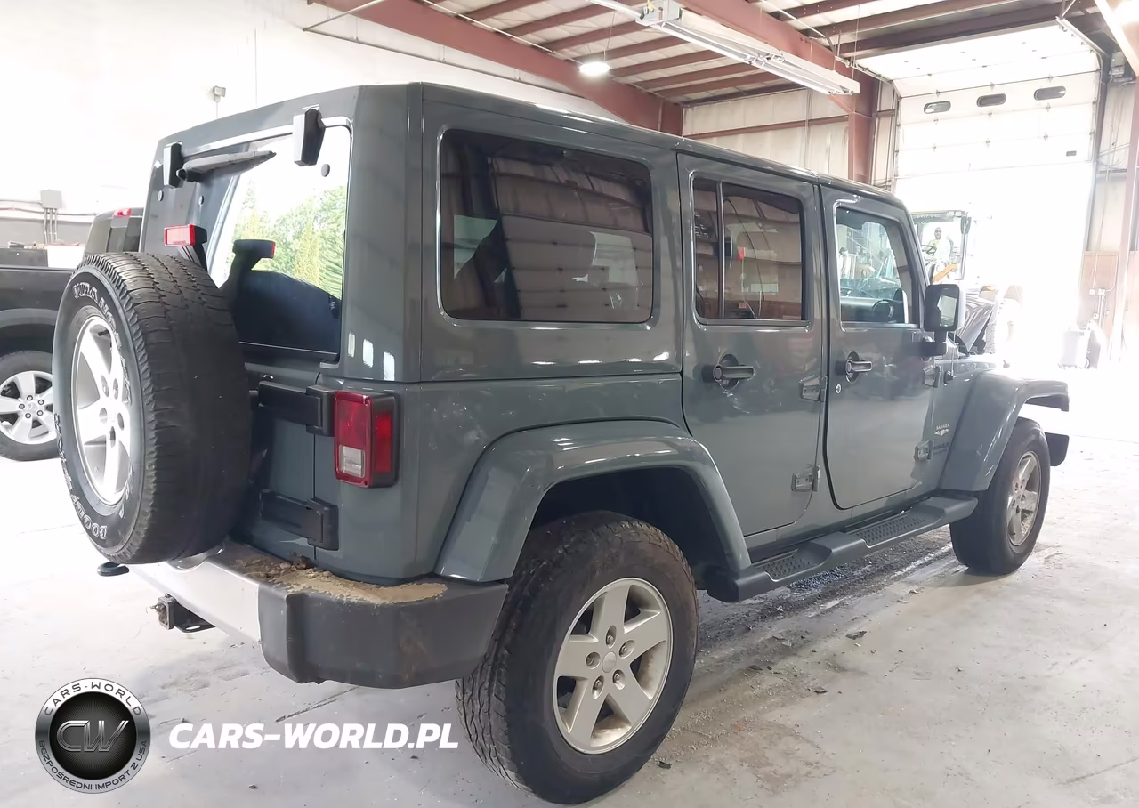 2014 Jeep Wrangler Unlimited Sahara VIN:1C4HJWEGXEL110861 - 4