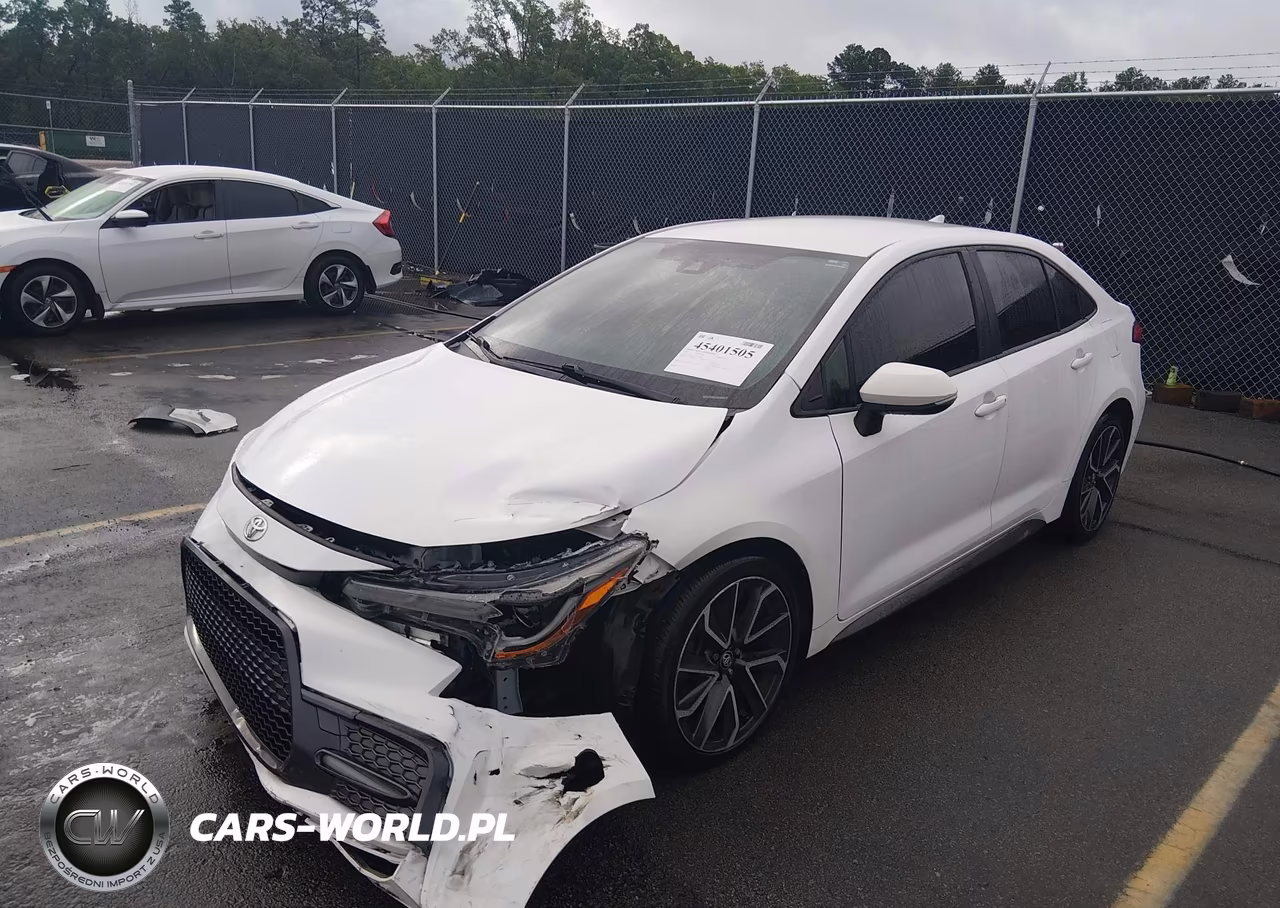 2020 Toyota Corolla Se VIN:JTDS4RCE5LJ052408 - 2