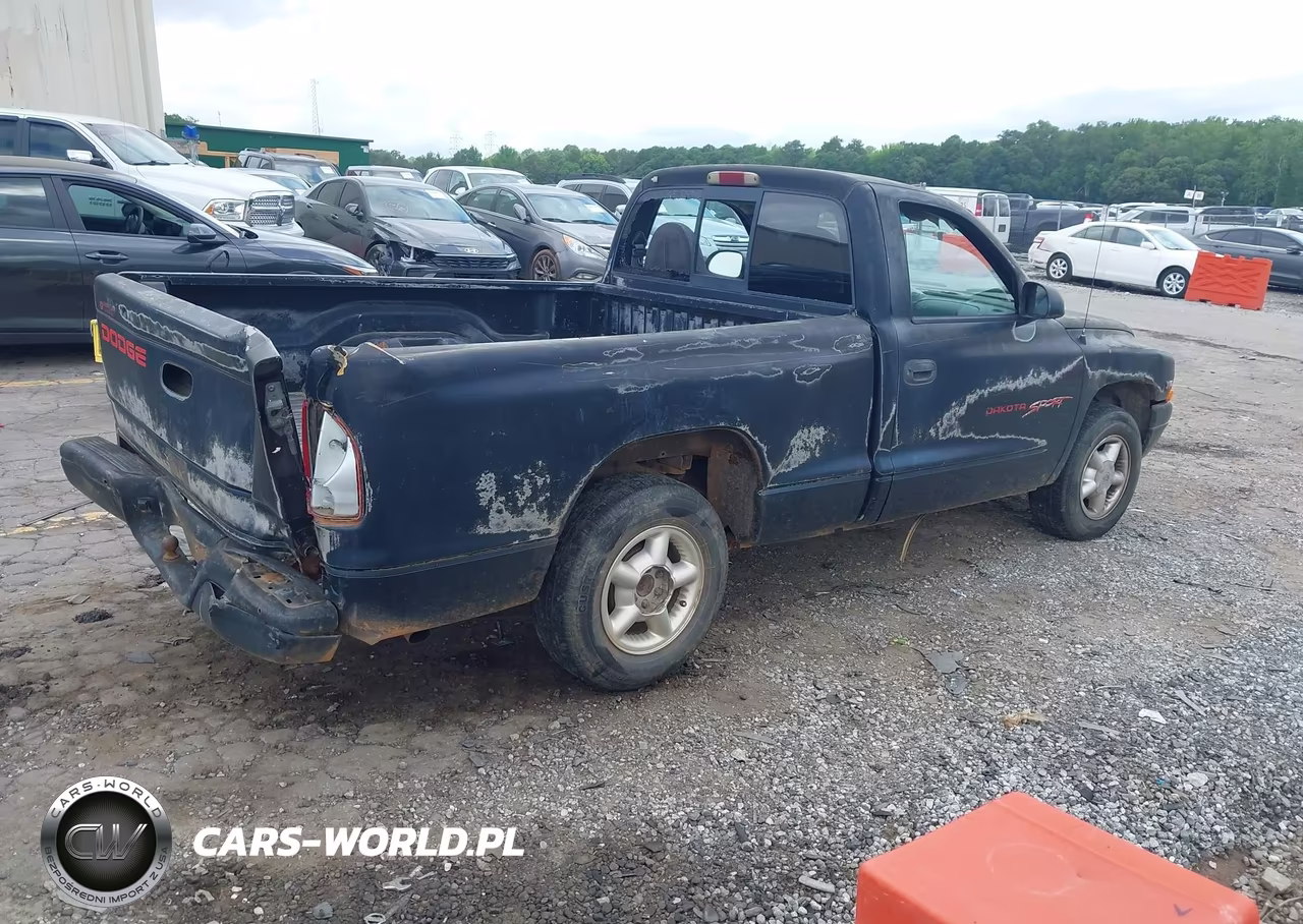 1999 Dodge Dakota Slt-Sport VIN:1B7FL26X9XS178778 - 4