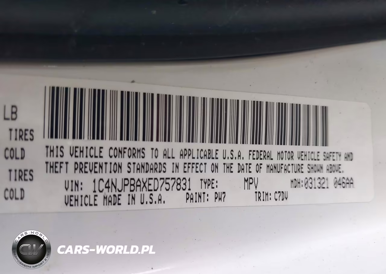 2014 Jeep Patriot Altitude VIN:1C4NJPBAXED757831 - 9