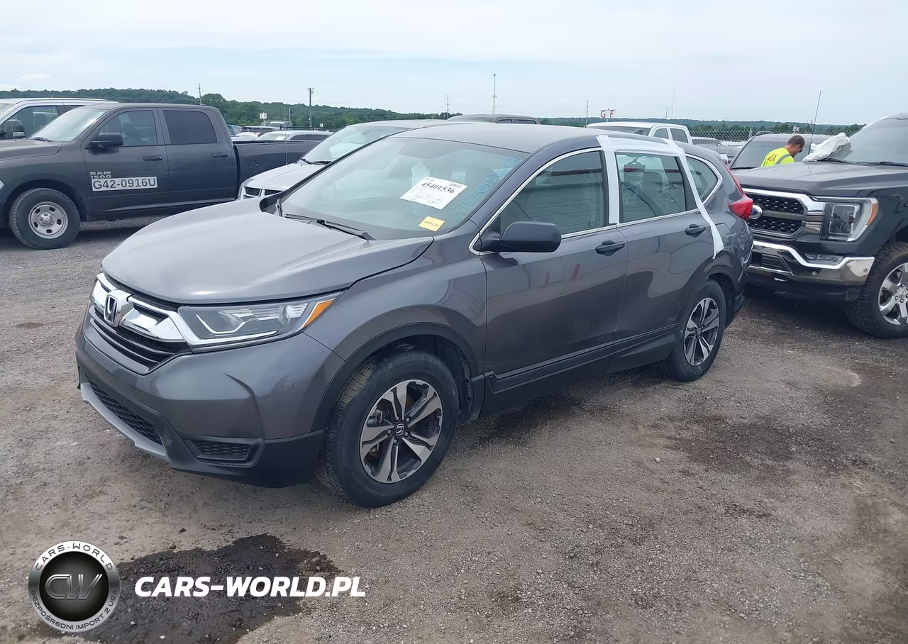 2017 Honda Cr-V Lx VIN:5J6RW5H38HL001855 - 2