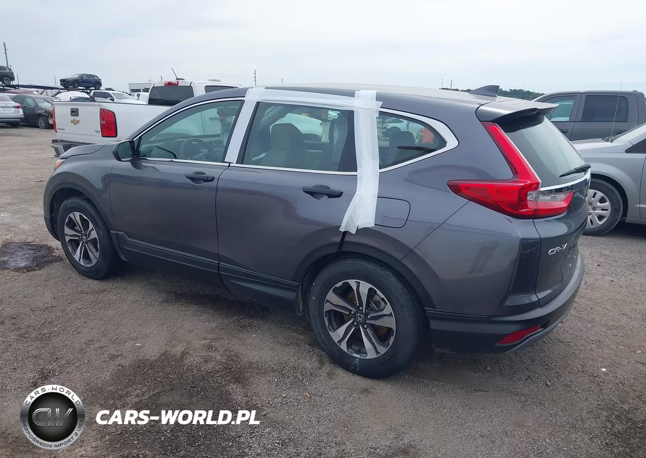 2017 Honda Cr-V Lx VIN:5J6RW5H38HL001855 - 3