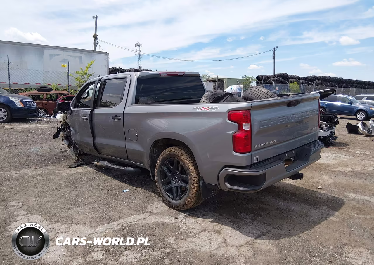 2023 Chevrolet Silverado 1500 4Wd Standard Bed Custom VIN:3GCPDBEK6PG202131 - 3
