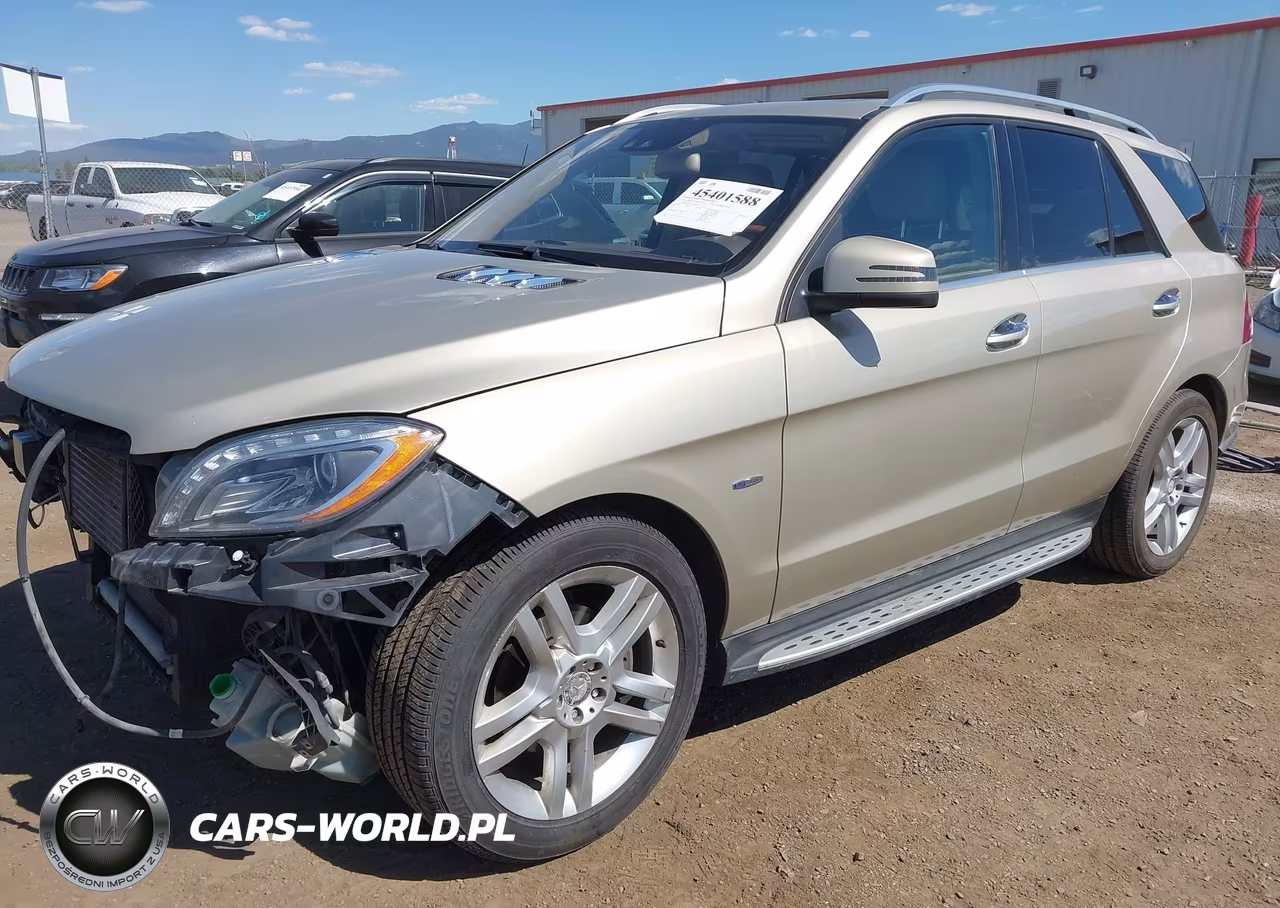 2012 Mercedes-Benz Ml 350 Bluetec 4Matic VIN:4JGDA2EB3CA080070 - 2