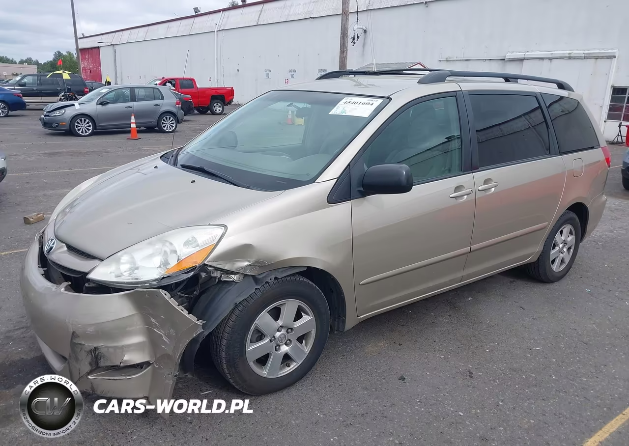 2010 Toyota Sienna Le VIN:5TDKK4CC8AS306099 - 2