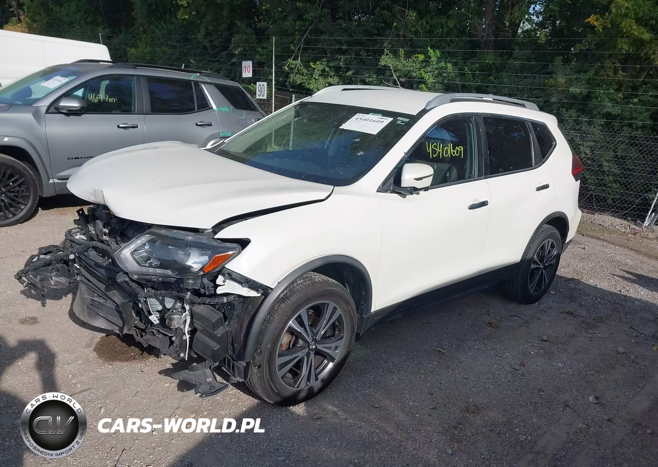 2019 Nissan Rogue Sv VIN:JN8AT2MV0KW370396 - 2
