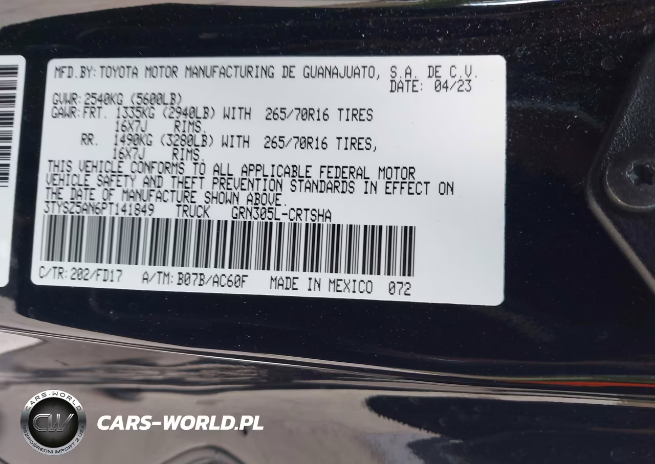 2023 Toyota Tacoma Trd Off Road VIN:3TYSZ5AN6PT141849 - 9