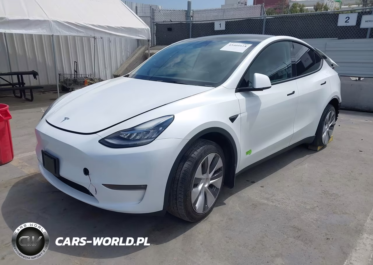 2023 Tesla Model Y Awd-Long Range Dual Motor All-Wheel Drive VIN:7SAYGDEE1PA078602 - 2