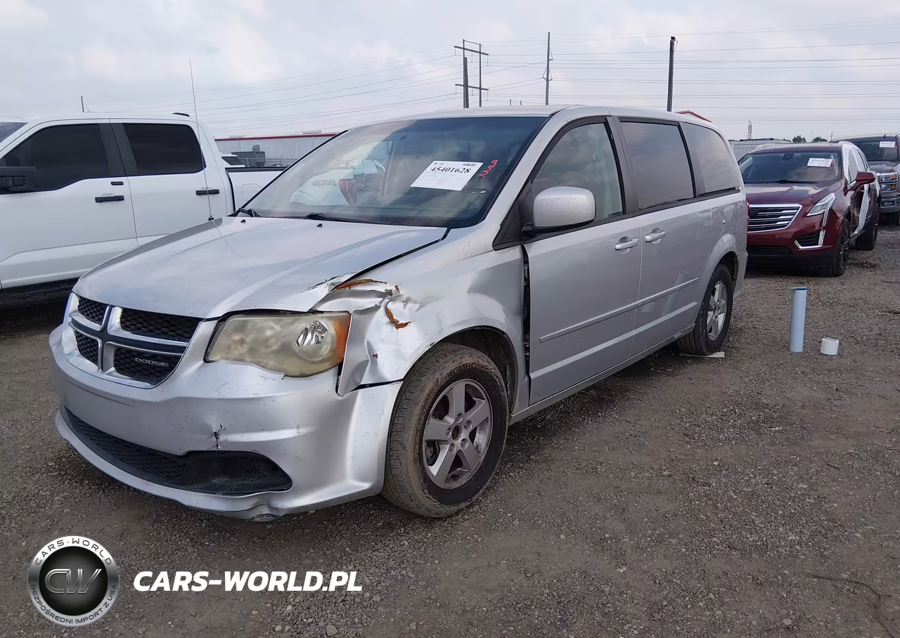 2012 Dodge Grand Caravan Sxt VIN:2C4RDGCG5CR114504 - 2