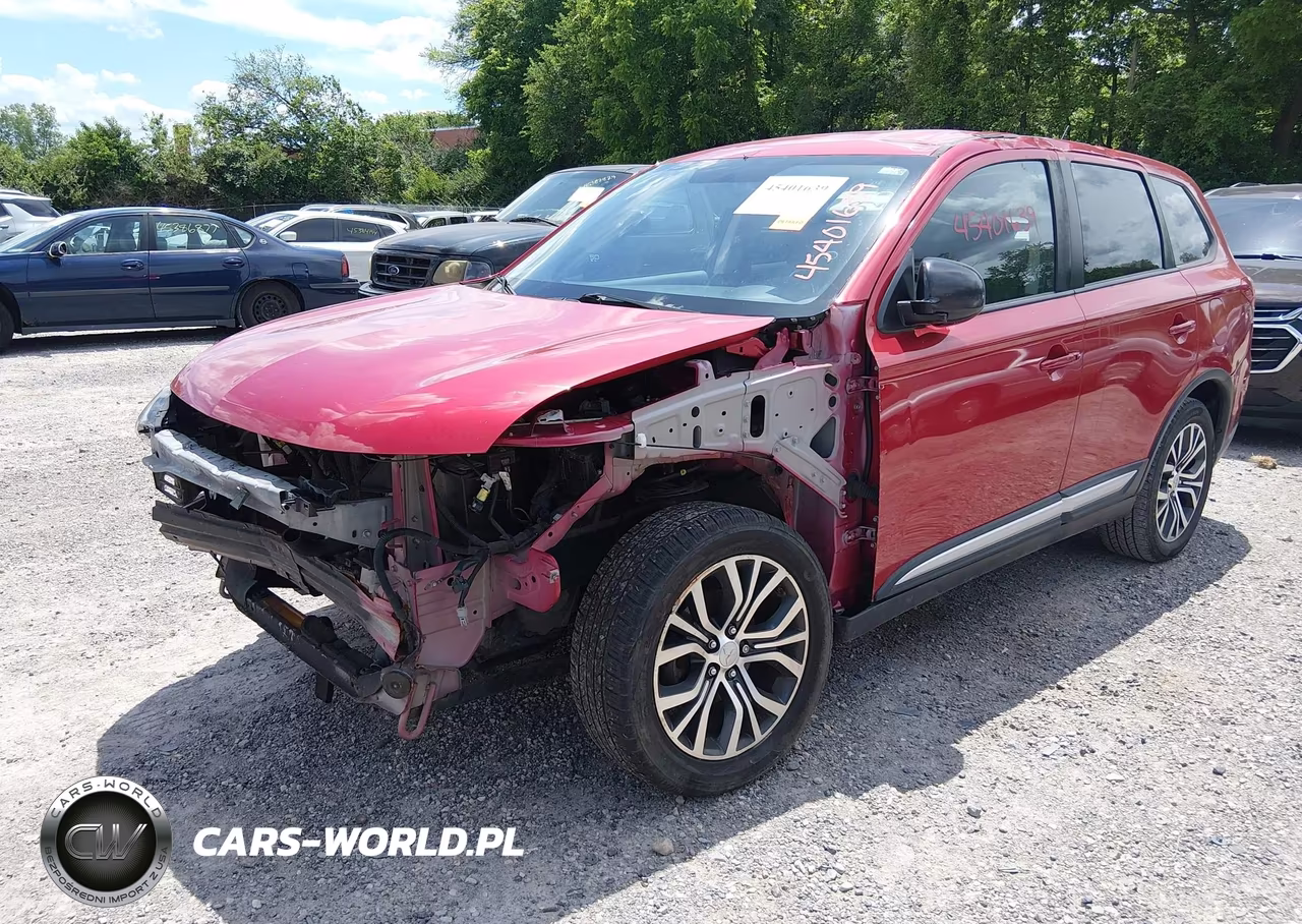 2016 Mitsubishi Outlander Es VIN:JA4AZ3A36GZ052284 - 2