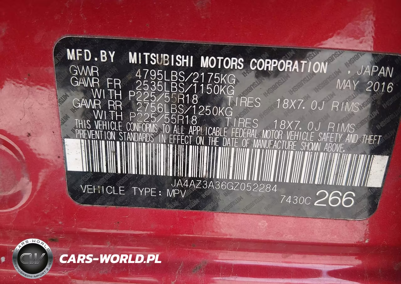 2016 Mitsubishi Outlander Es VIN:JA4AZ3A36GZ052284 - 9