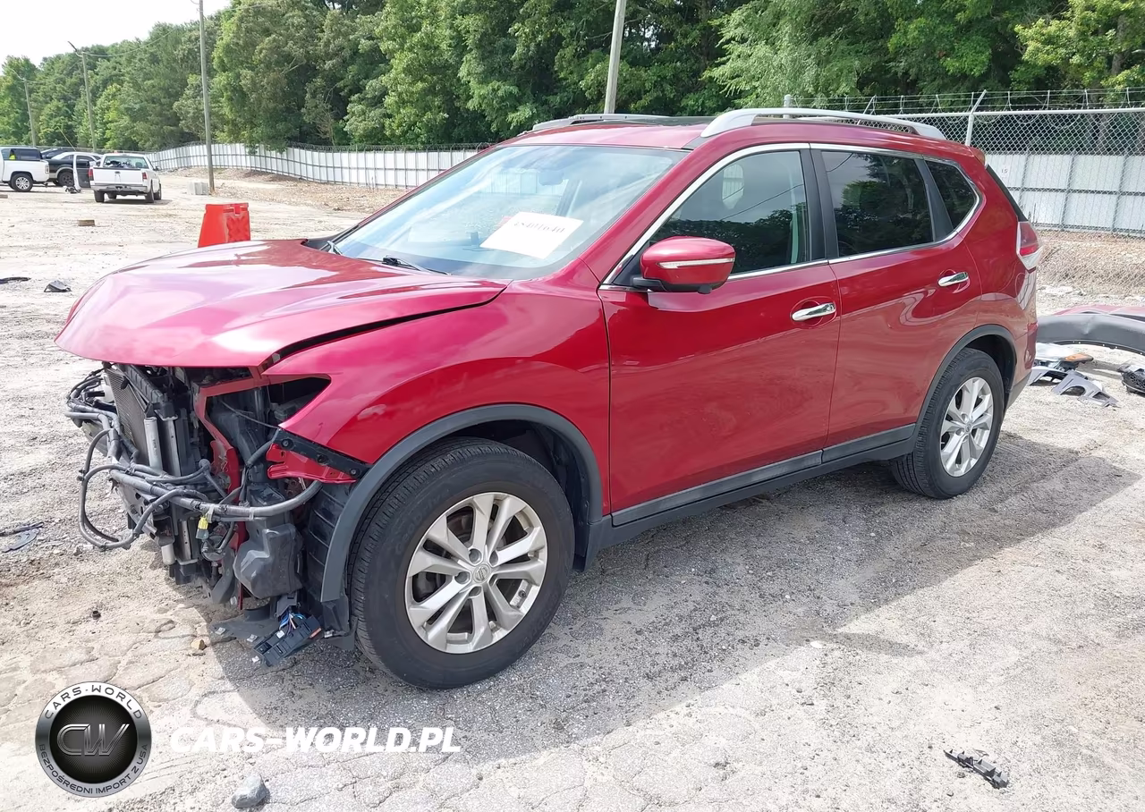 2015 Nissan Rogue Sv VIN:5N1AT2MV2FC821195 - 2