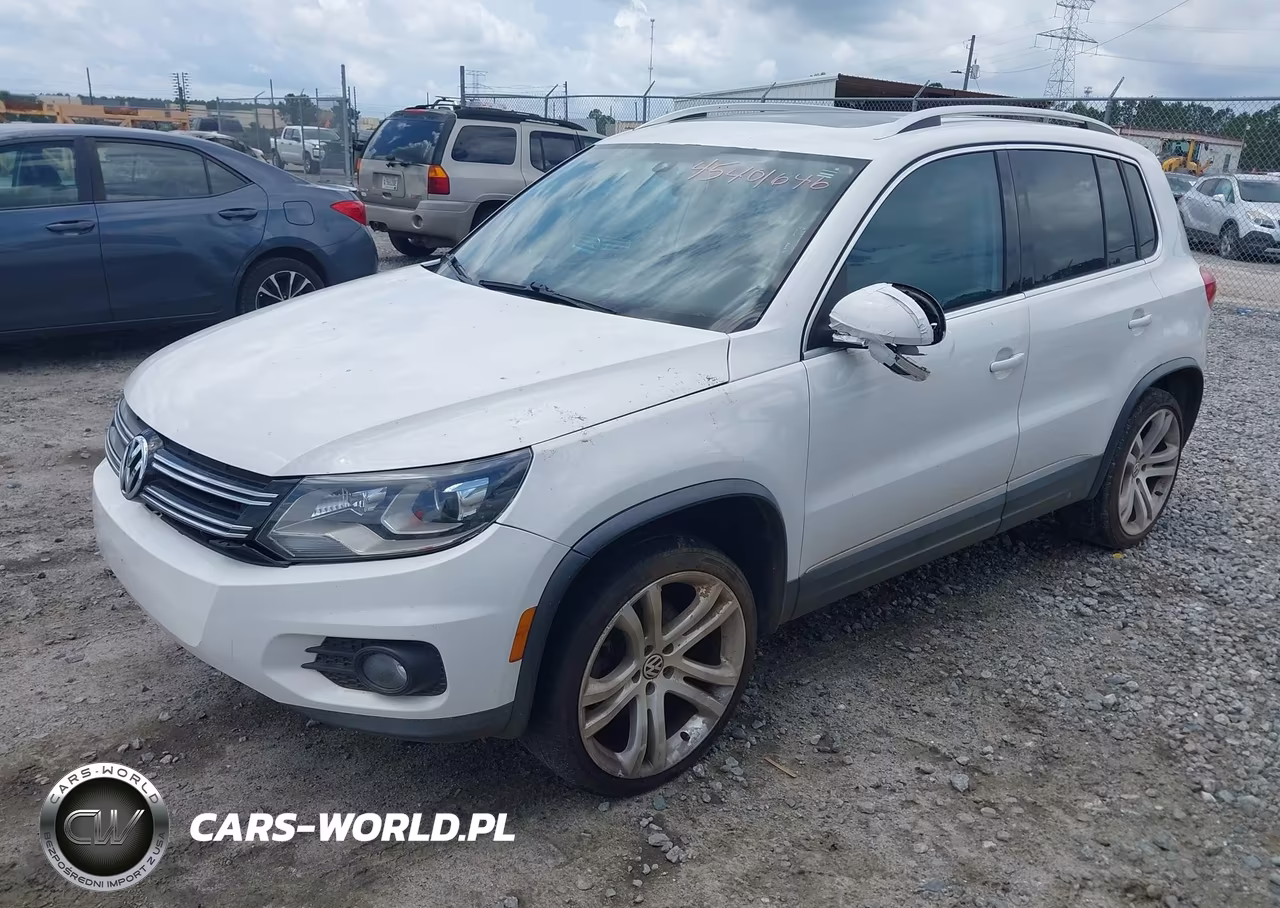 2012 Volkswagen Tiguan Sel VIN:WVGAV7AX2CW557810 - 2