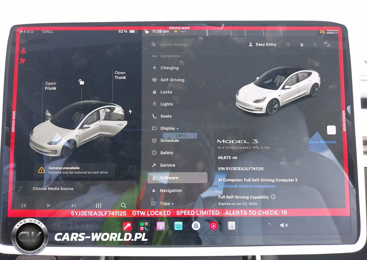 2020 Tesla Model 3 Standard Range Plus Rear-Wheel Drive-Standard Range Rear-Wheel Drive VIN:5YJ3E1EA3LF741125 - 7