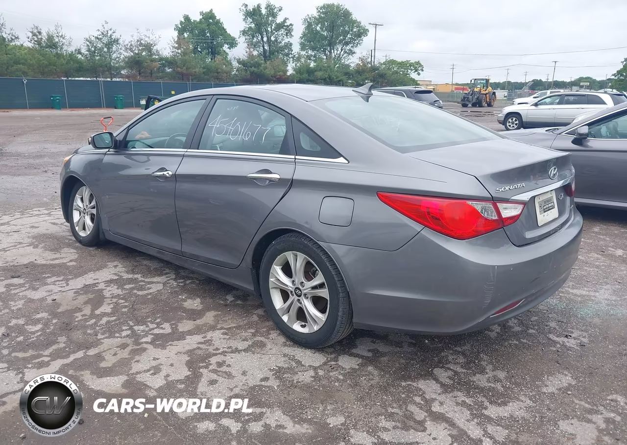 2011 Hyundai Sonata Limited VIN:5NPEC4AC3BH302854 - 3