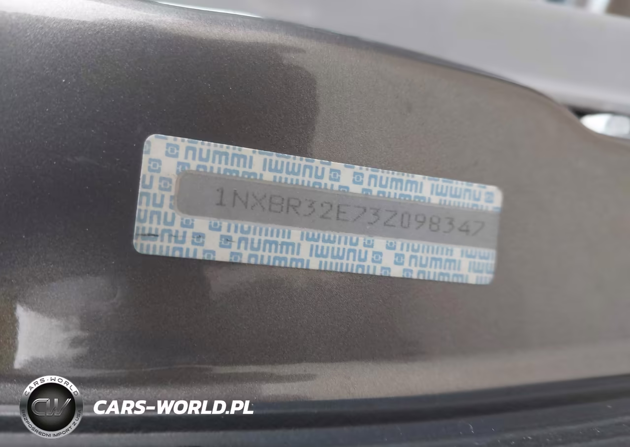 2003 Toyota Corolla Ce VIN:1NXBR32E73Z098347 - 9