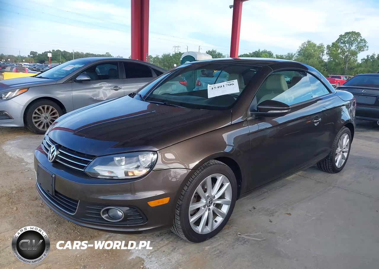2015 Volkswagen Eos Komfort Edition VIN:WVWBW8AH3FV000418 - 2