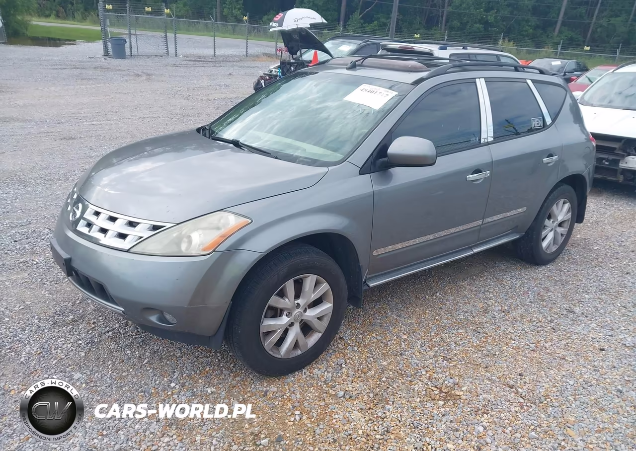 2005 Nissan Murano Se VIN:JN8AZ08T95W315316 - 2