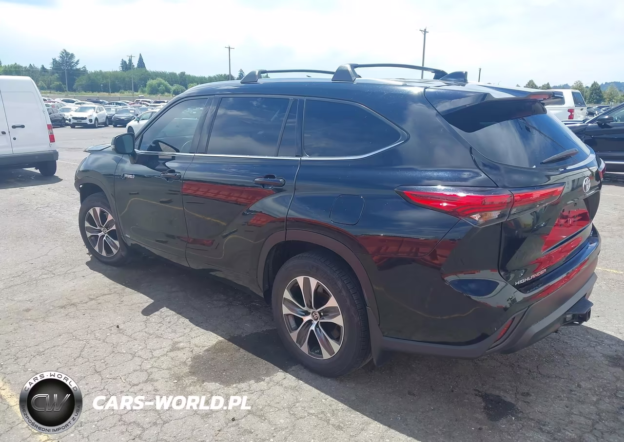 2021 Toyota Highlander Hybrid Xle VIN:5TDGBRCH7MS063047 - 3