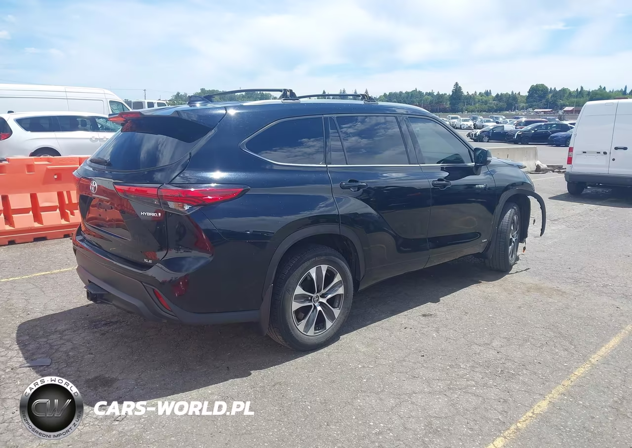 2021 Toyota Highlander Hybrid Xle VIN:5TDGBRCH7MS063047 - 4