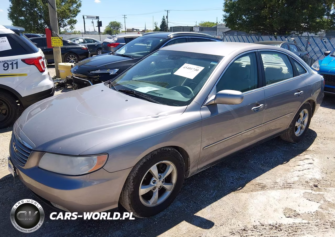 2007 Hyundai Azera Gls VIN:KMHFC46D07A180227 - 2