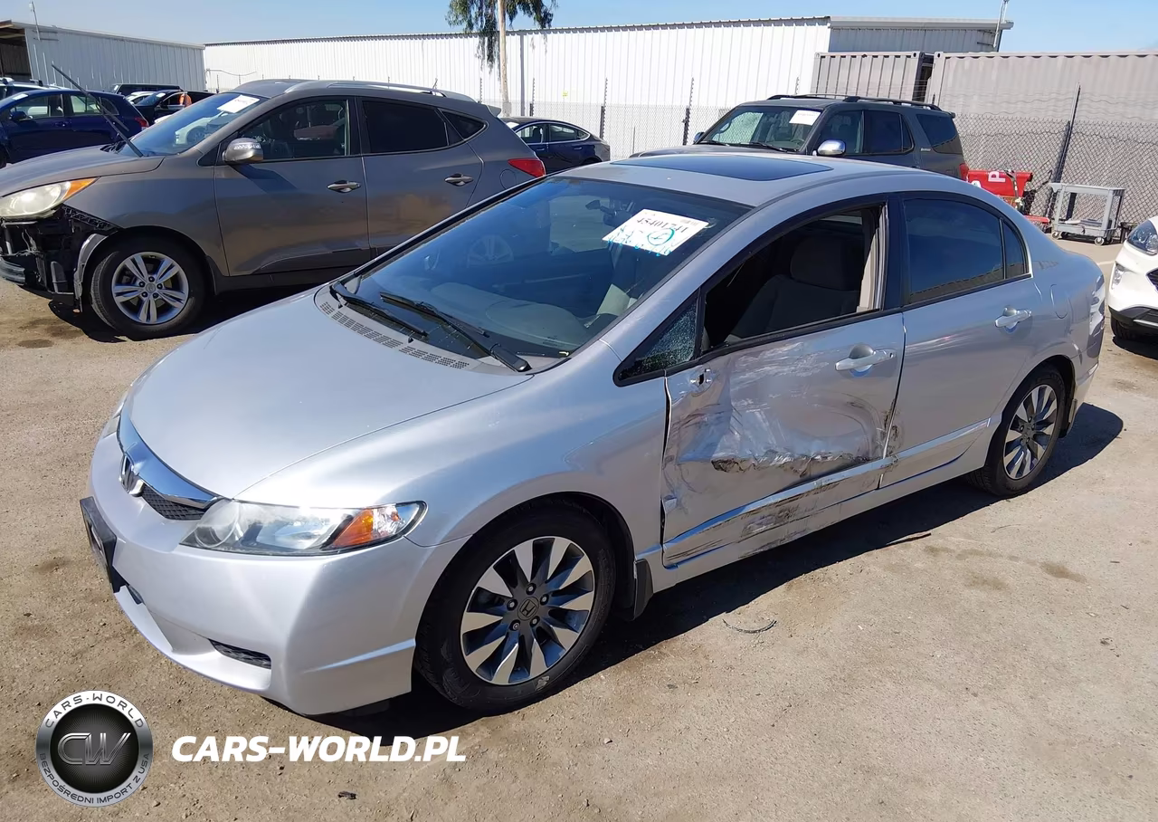2009 Honda Civic Ex VIN:2HGFA16839H334351 - 2