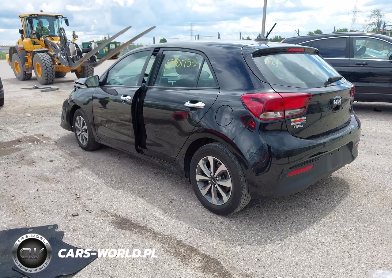 2023 Kia Rio 5-Door S VIN:3KPA25AD0PE627280 - 3