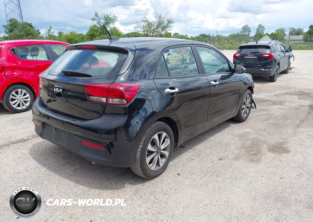 2023 Kia Rio 5-Door S VIN:3KPA25AD0PE627280 - 4