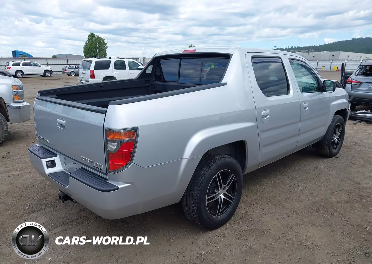 2007 Honda Ridgeline Rtx VIN:2HJYK16307H514176 - 4
