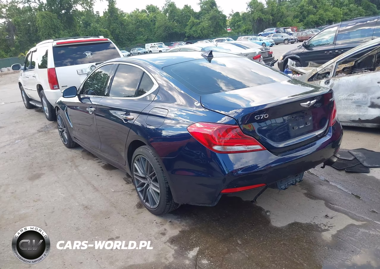 2019 Genesis G70 2.0T Advanced VIN:KMTG64LA6KU020811 - 3