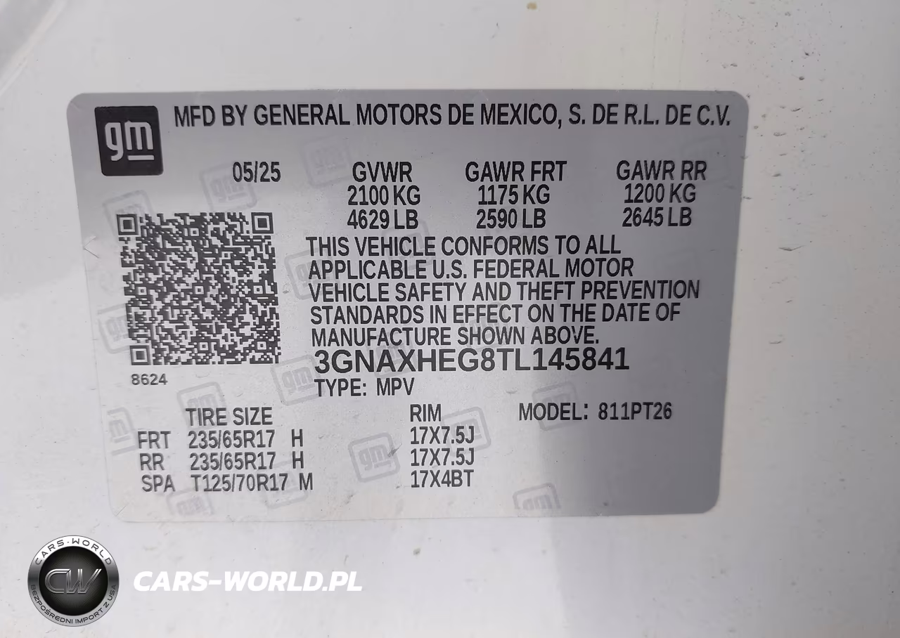 2026 Chevrolet Equinox Fwd Lt VIN:3GNAXHEG8TL145841 - 9
