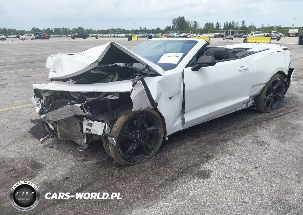 2019 Chevrolet Camaro 2Ss VIN:1G1FH3D78K0126128 - 2