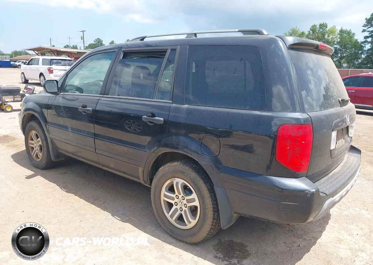 2005 Honda Pilot Ex-L VIN:5FNYF18535B059477 - 3